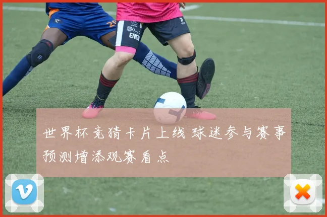 世界杯竞猜卡片上线 球迷参与赛事预测增添观赛看点
